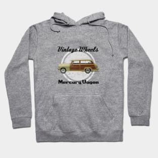 Vintage Wheels - Mercury Wagon Hoodie